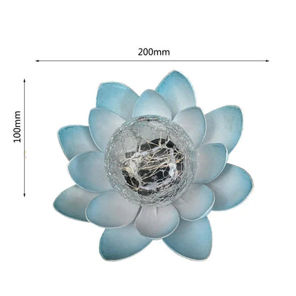 Solar Garden Lights Outdoor Waterproof LED Lotus Sunlight Yard Patio Lawn Path Driveway Decor Landscape Lights Garden Decoration