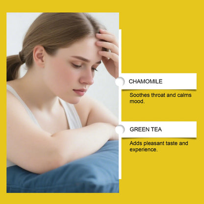 Chamomile Tea - Natural Soothing Herbal Infusion for Sleep | Organic Calming Brew to Unwind & Rest Easy