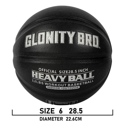 Weighted Training Heavy Basketball 2.2LBS Size 6-28.5''Indoor&Outdoor For Youth&Women Improving Handling Dribbling&Passing Skill