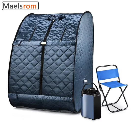 Portable 3L Steam Sauna Tent - Full Body Detox & Relaxation with Powerful Steam Generator, Foldable Home Spa for Weight Loss & P