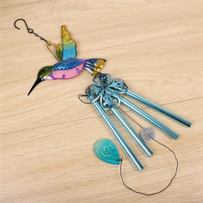 AFOURT-Wind Chime Glass Gardening Wind Chimes Pendant High Quality For Wall Window Door Ornaments