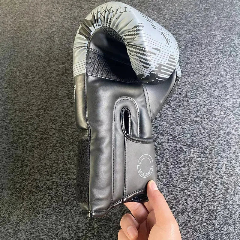 6/8/10/12/14oz Professional Boxing Gloves High Quality PU Muay Thai MMA Sanda Training Glove Boxing Training Accessories