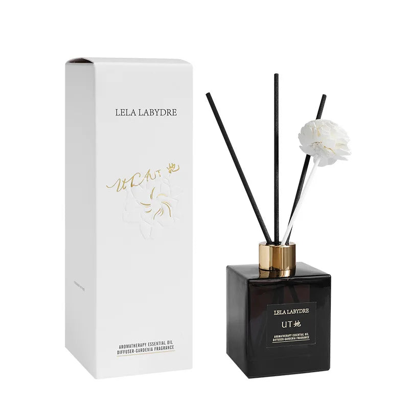 Home Fire-Free Aromatherapy Air Freshener Fragrance Bedroom Bathroom Essential Oil Incense Sticks Decoration Reed Diffuser