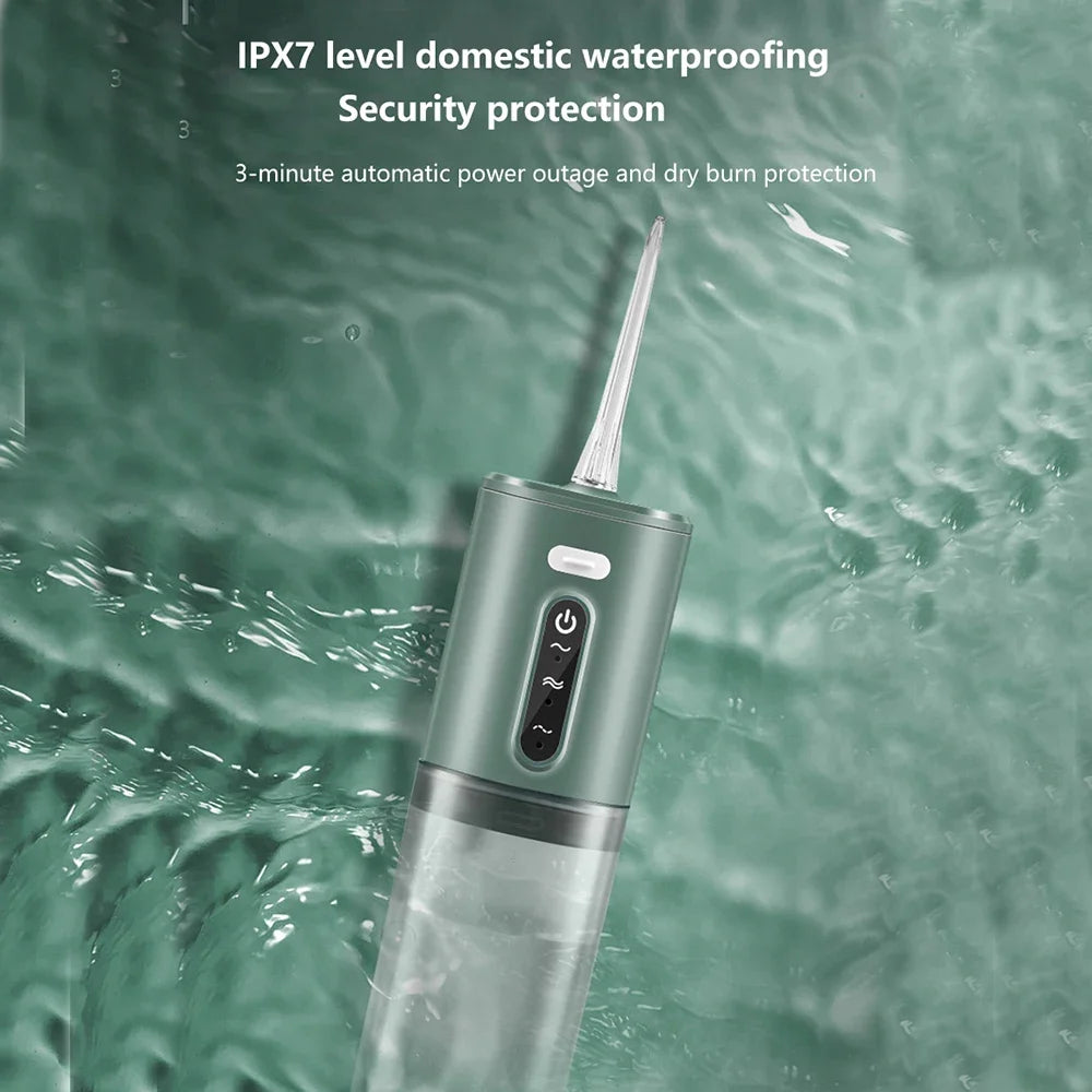 Xiaomi Portable Water Floss USB Rechargeable Oral Irrigator 280ML Electric Tooth Cleaning Device 3 Modes Waterproof Irrigator