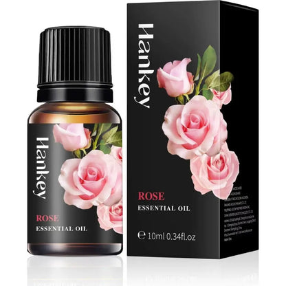 10ML Lavender Rose Lemon Olive Eucalyptus Orange Rosemaxy Wormwood Ginger Green tea Oil
