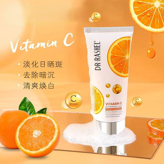 Dr.rashel Natural Vitamin C Nourishing Repair Cleanser Skin Care Whitening Moisturizing Shrinking Face Washing Product