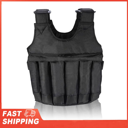 Adjustable Workout Weight Weighted Vest Adjustable Weighted Vest Weighted Vest Exercise Training Fitness 50KG Maximum Loading