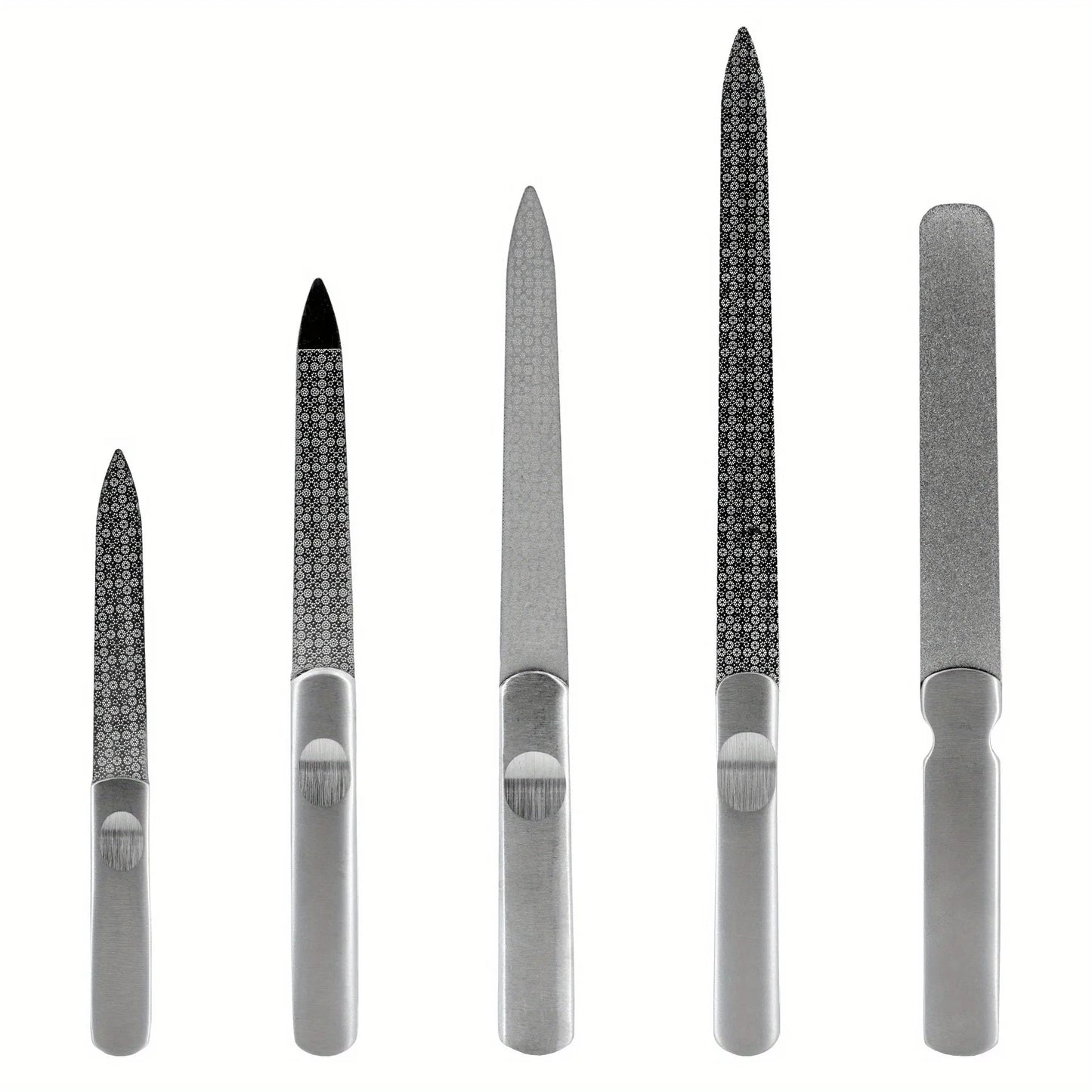 Nail File Stainless Steel Professional Exfoliating Double Sides Sandpaper For Professional Finger Toe Nail Care Tools nail art