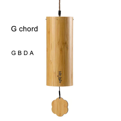 Wind Chimes Bamboo Chord Handmade Musical Windchime Outdoor Garden Patio Home Decor Meditation Bell Yoga Sound Healing Gifts