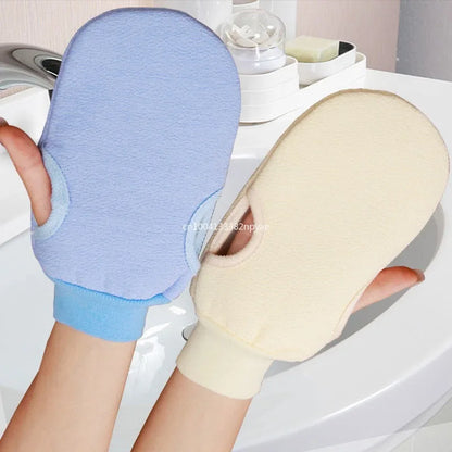 1PCS Bath for Peeling Exfoliating Body Cleaning Scrub Mitt Rub Dead Skin Gloves for Shower Body Brush Towel Foam Body Massage