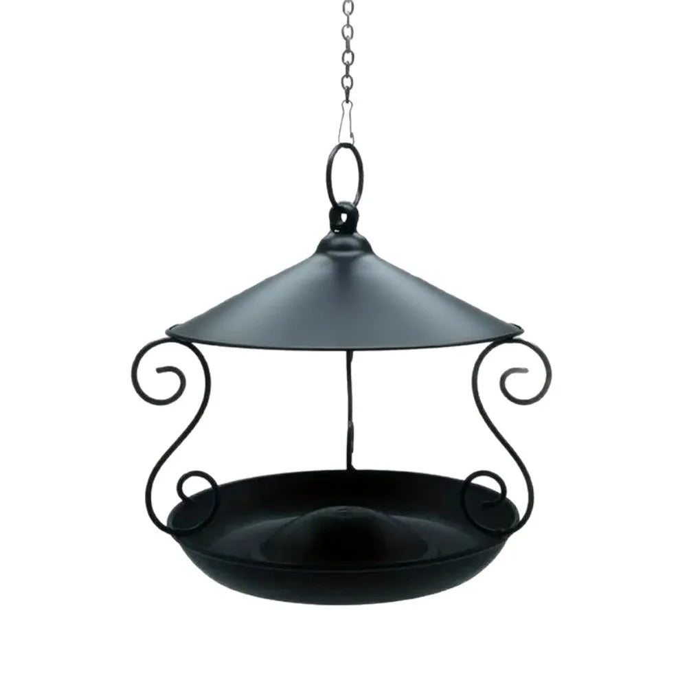 Pet Feeding Supplies Iron Bird Feeder Windproof Rainproof Bird Food Dispenser Hanging Multi-purpose Bird Water Bowl Drinking