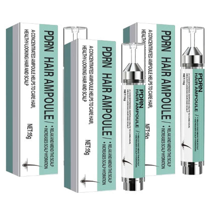 PRN Hair Ampoule: Concentrated Oil, Keratin/Coconut Oil, Deeply Moisturizes & Boosts Scalp Hydration