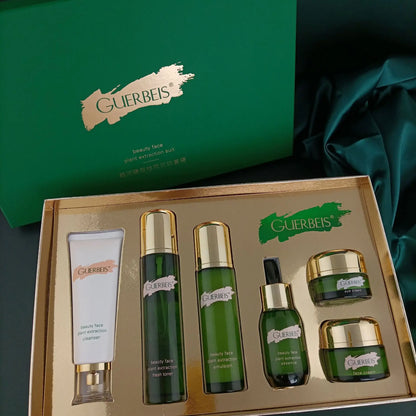 Plant Extract Anti-wrinkle Face Skin Care Set Cleaning Oil Control Toner Firming Serum Moisturizing Facial Cream Beauty Products