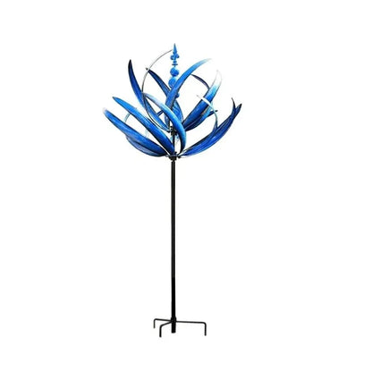 Wind Spinner For Yard Garden Outdoor Large Metal Kinetic Wind Sculptures Yard Lawn Art Outdoor Decor With Stake
