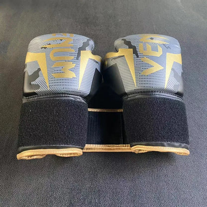 6/8/10/12/14oz Professional Boxing Gloves High Quality PU Muay Thai MMA Sanda Training Glove Boxing Training Accessories