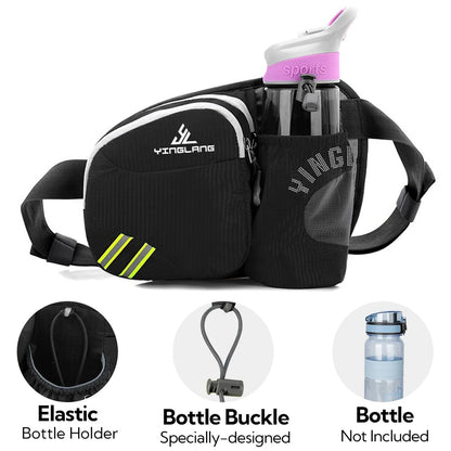 Waist Bag with Water Bottle Holder