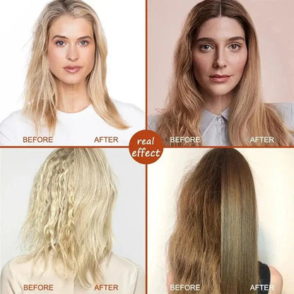 Keratin Hair Mask Magical 5 Second Frizzy Soft Smooth Repair Damage Hyaluronic Acid Conditioner Shiny Deep Hair Care