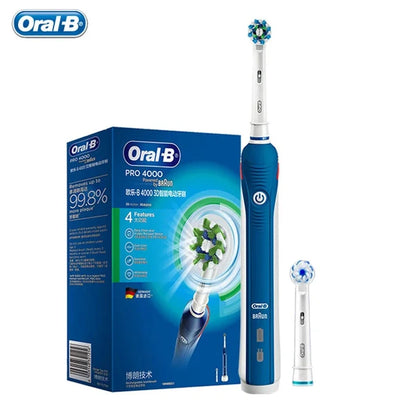 Oral B Electric Sonic Toothbrushes 3D Rotation Teeth Daily Whitening Gum Care Smart Pressure Sensor Rechargeable Waterproof