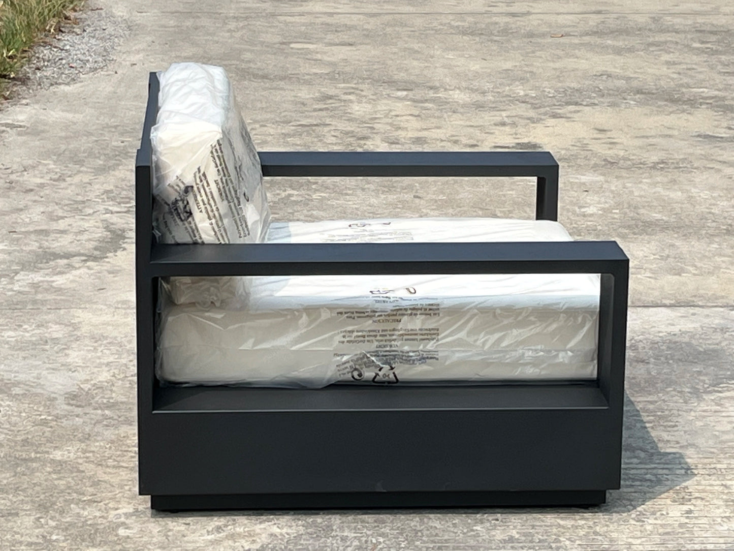 Wholesale Patio Furniture Sofa Waterproof Outdoor Aluminum Casting Furniture Set Fashion Garden Sofa