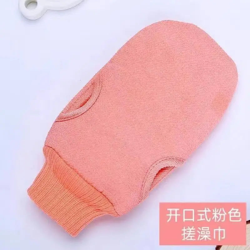 1PCS Bath for Peeling Exfoliating Body Cleaning Scrub Mitt Rub Dead Skin Gloves for Shower Body Brush Towel Foam Body Massage