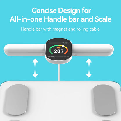 Smart Scale for Body Weight, 8-Electrode Digital Scale for Weight Fat BMI 28 Body Composition Measurement, Bathroom Smart Scales