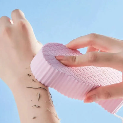 3D Soft Sponge Body Scrubber Bath Exfoliating Scrub Sponge Shower Brush Body Skin Cleaner Dead Skin Remover Exfoliating