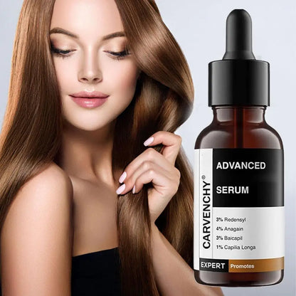 30ml Advanced Hair Care Serum With Multi-Peptides For Enhanced Hair Density And Scalp For All Hair Types