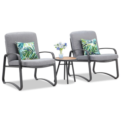 3 Piece Rocking Bistro Patio Set