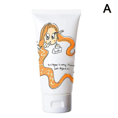 Korean Cer-100 Hair Treatment Care Mask Protein Coating Collagen Keratin Repair Damaged Prevent Hair Breakage Improve Frizz