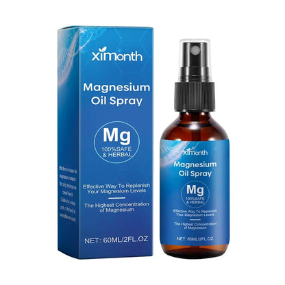 1/3/5pcs Essential Oil Magnesium Spray Relieve Muscle Body Pain Smoothes And Softens Skin For Restlessness & Better Sleep
