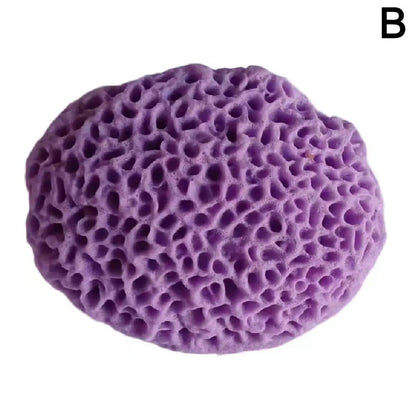 Natural Sea Wool Sponge Dead Skin Remover Exfoliating Massager Shower Pouf Cleaning Shower Brush Foam Body Facial Washing Sponge