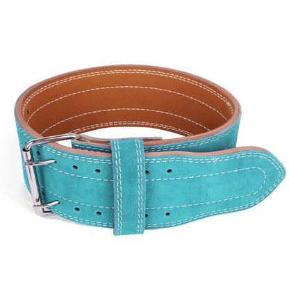 Powerlifting Fitness Belt Squat Deadlift Men's Weightlifting Sports Waist Protection Weight Training Protective Equipment Cowhid