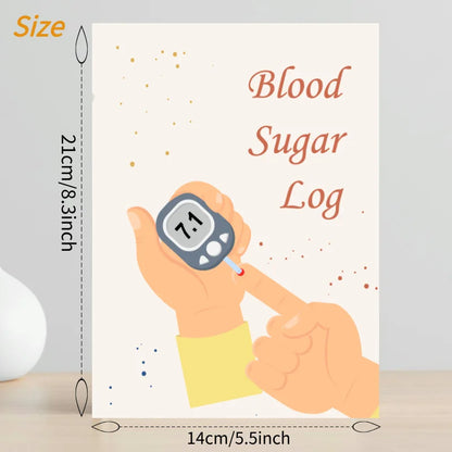 Blood Sugar Logbook- Daily Glucose and Medication Tracker - Health Diary, Blood sugar tracking notebook 4 Time Before-After