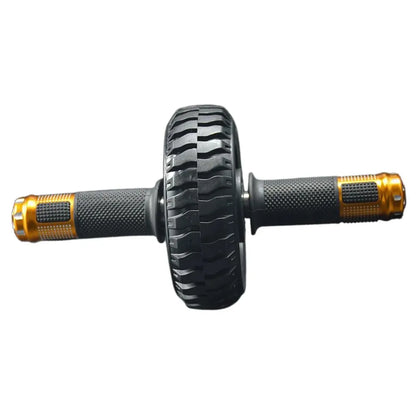 Ergonomic Grip Abdominal Workout Roller Strong Load Bearing Single-wheel Ab Roller Wheel Strengthen Muscle Non-slip