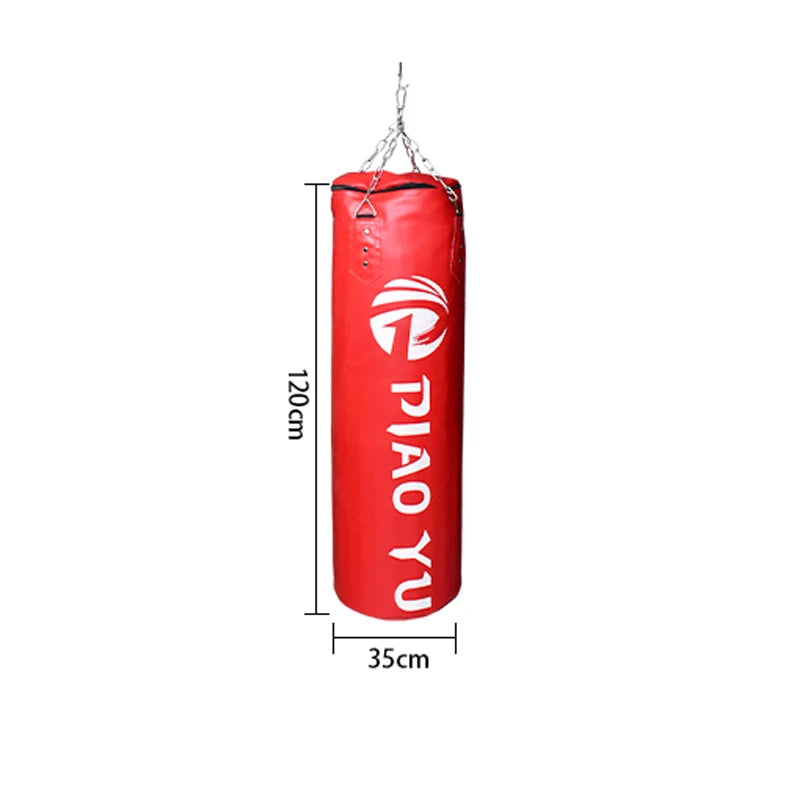PU Hanging Sandbag Adult Boxing Training Equipment Professional Muay Thai, Kickboxing Training Sandbag Non-filling Sandbags