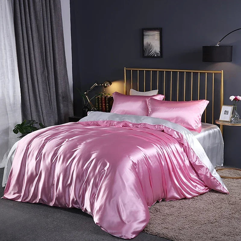Luxury Solid Color Bedding Set