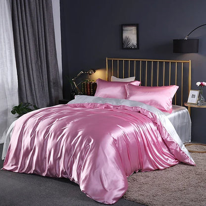 Luxury Solid Color Bedding Set