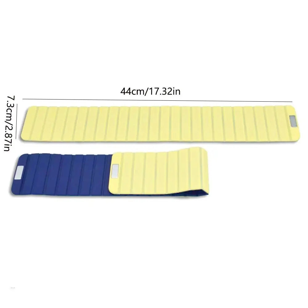 1Pair Wearable Wrist Weight Bracelet Magnet Adjustable Weight-bearing Fitness Equipment 500g Each Silicone Weighted Wrist Strap