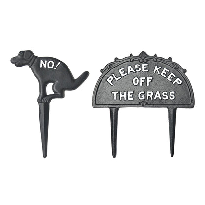 Yard Signs, No Pooping Dog Signs for Yard, Pick Up Your Dog Poop Signs, Dog Poop Sign, No Poop Dog Signs for Yard Garden