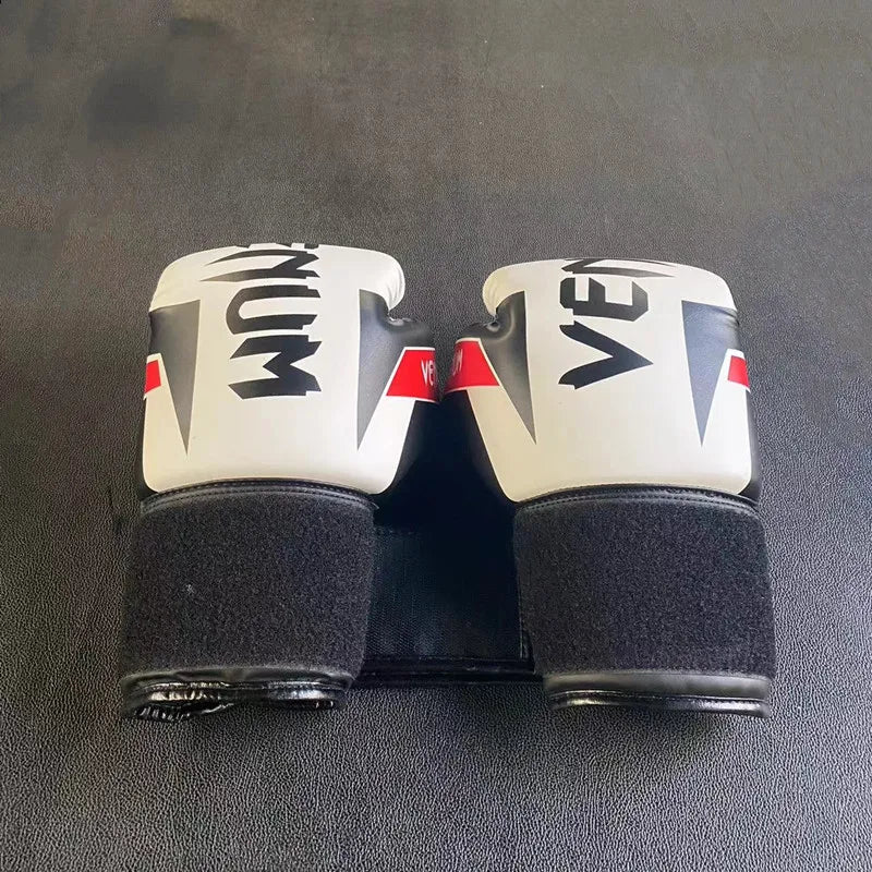 6/8/10/12/14oz Professional Boxing Gloves High Quality PU Muay Thai MMA Sanda Training Glove Boxing Training Accessories