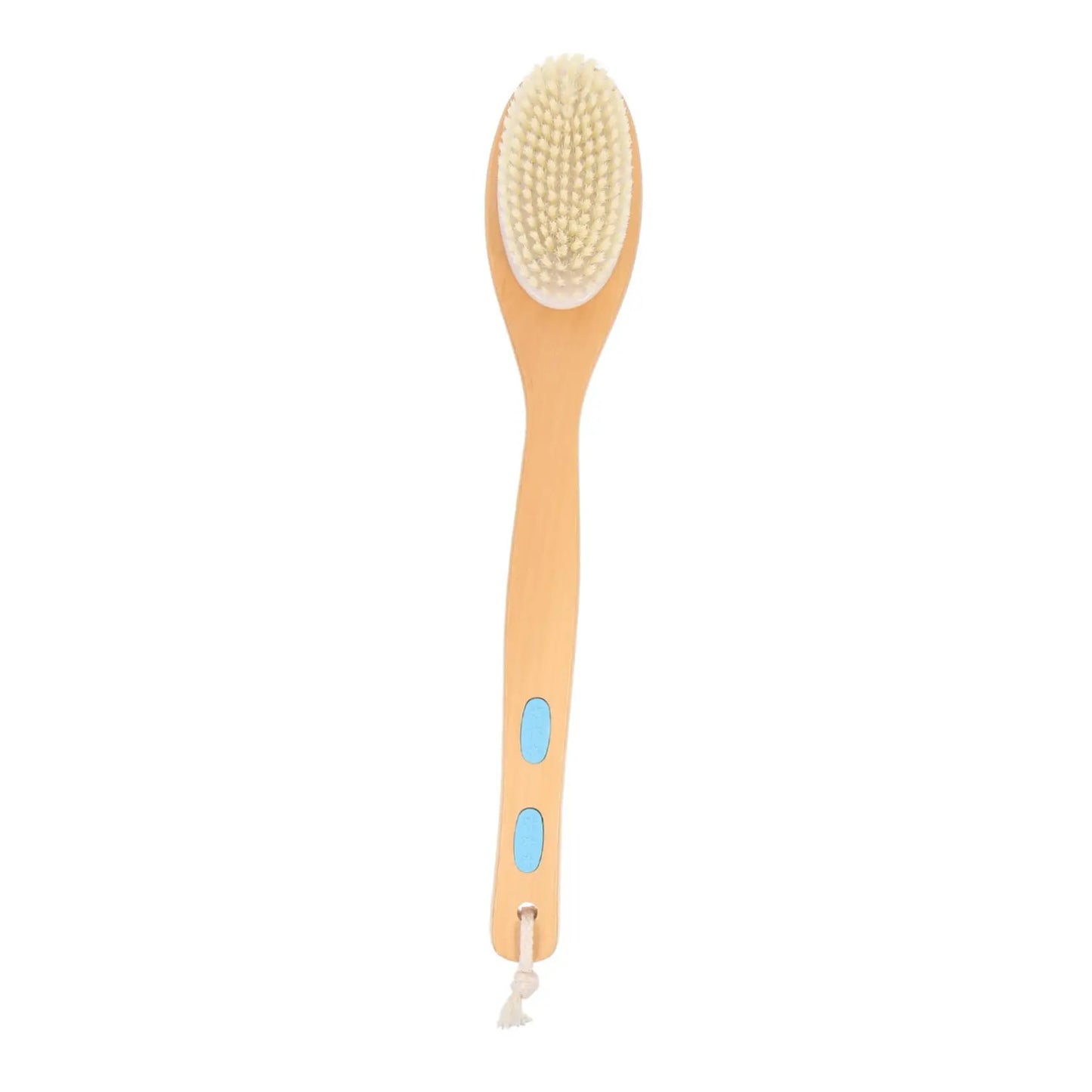 Dry Skin Wood Body Brush Exfoliation Natural Bristle Back Brush Massager Bath Shower Back Spa Scrubber Dry Massage Brush Tools