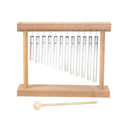 Table Top Wind Chime Relaxing Hand Chimes for Practice Performance Classroom