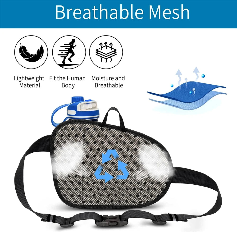 Waist Bag with Water Bottle Holder