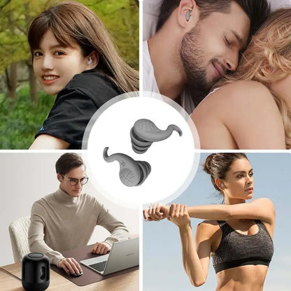 Noise Cancelling Earplugs For Sleep Sound Blocking Earplugs Sound Blocking Earplugs Soft Silicone Earplugs For Noise Sensitivity