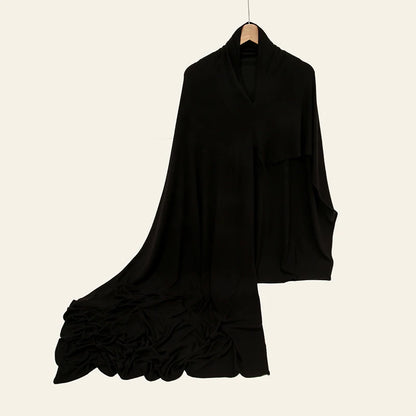 Fashion Modal Jersey Hijab Instant Scarf Muslim Woman Bonnet Hijab Shawl Lady Soft Long Wraps Church Prayer Turban Headband