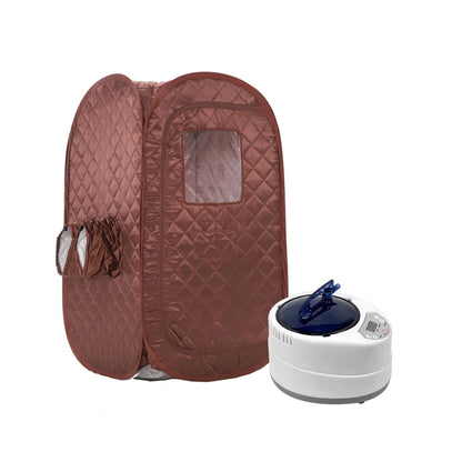 Portable Steam Sauna Tent  Personal Steam Sauna SPA for Detox Therapy with2L Steamer