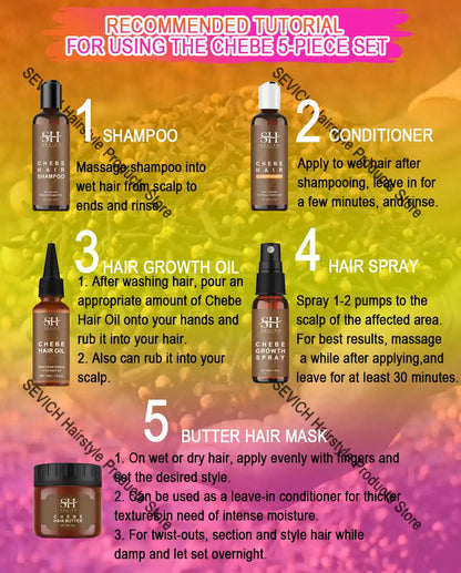 Chebe Anti Hair Loss Treatment Set