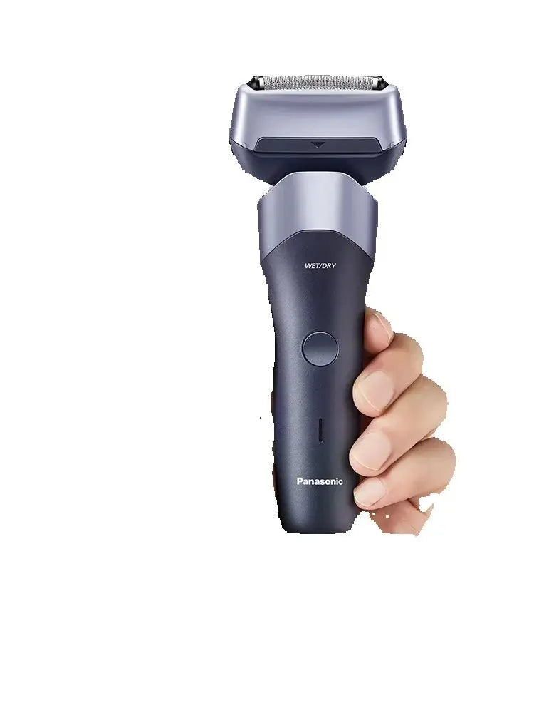 Panasonic Electric Razor for Men, Wet/Dry Electric Shaver with 3-Blade Cutting System, Ergonomic Handle and USB-C Charging