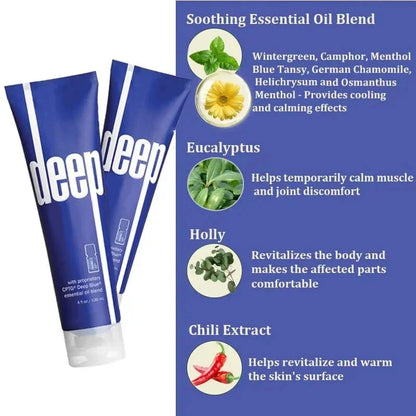 120ml skin care soothing balm, using a proprietary blend of essential oils to deeply moisturize the skin and relieve fatigue