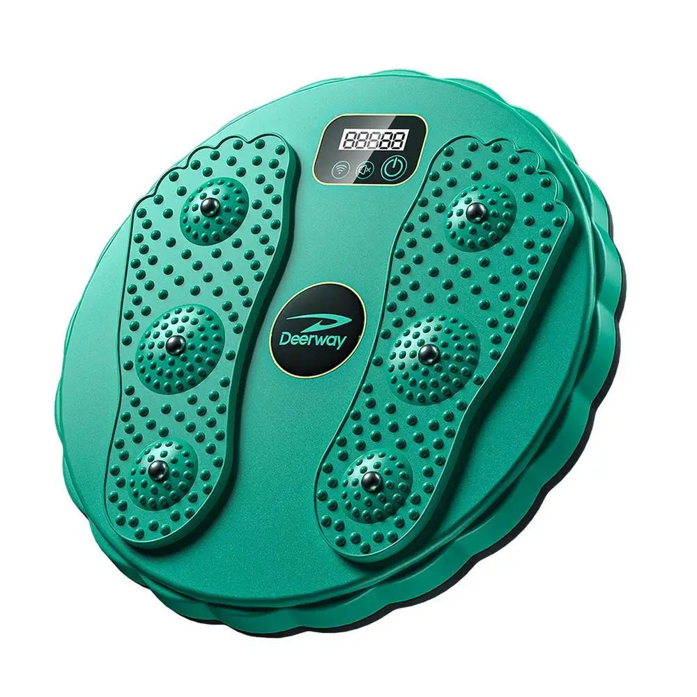 Waist Twisting Disc Fitness Board Weight Lose Trainer Magnetic Massage Wriggling Plate Twister Non-Slip Base Exercise Equipment